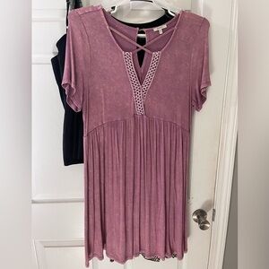 Purple boutique dress